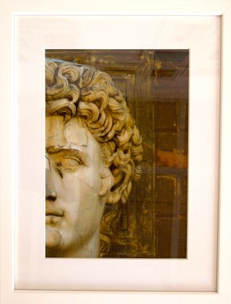 Fragments - 2013<br /><br /><h6>Rome: Vatican Head</h6>  Artistâ€™s photographic print on Somerset Velvet 1/5 <br /> 300mm x 400mm H <br /><br /><br /><br /><br /><br /><br /><h7>For sale</h7>